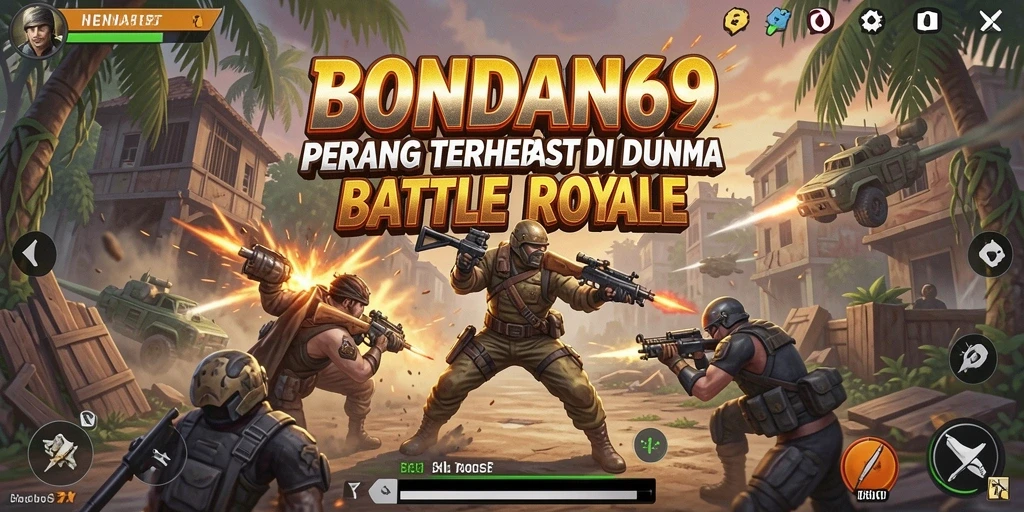 Gameplay menegangkan di BONDAN69 dengan aksi Battle Royale yang seru.