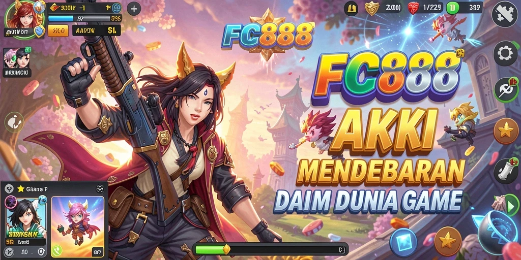 Tampilan menarik dari gameplay mendebarkan FC888.