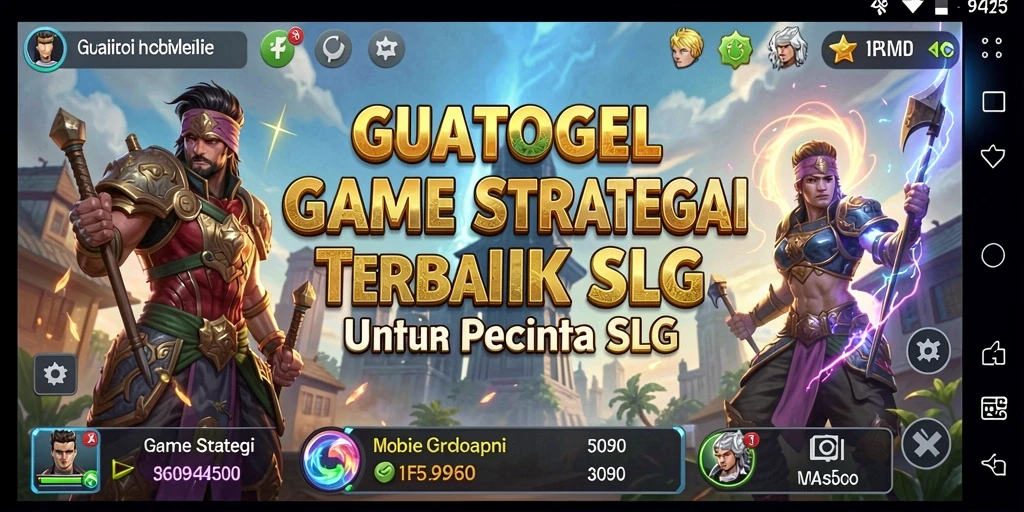 Tangkapan layar GUATOGEL menampilkan aksi pertempuran seru di medan perang.