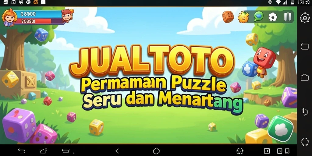 Tampilan gameplay JUALTOTO yang menarik dan mendebarkan.