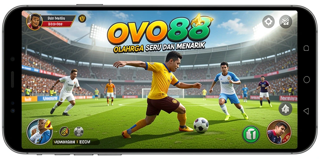 Tampilan gameplay OVO88 yang menarik dan interaktif dalam permainan olahraga.