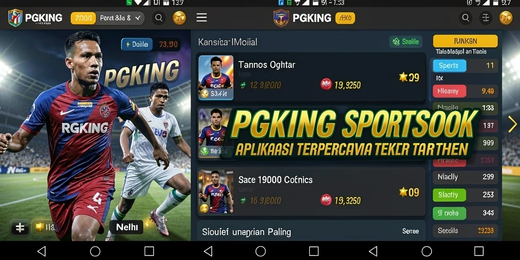 Tampilan dasar gameplay PGKING dengan antarmuka taruhan yang menarik.