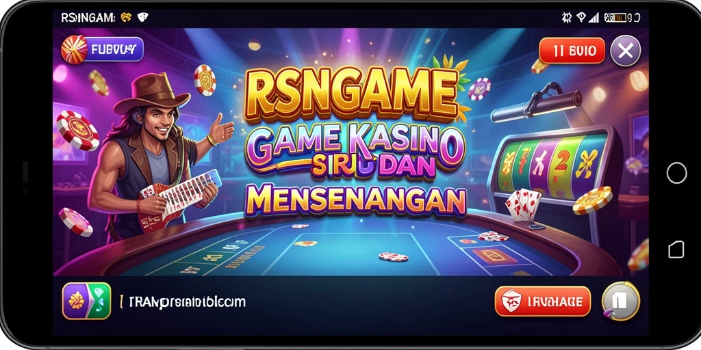 Screenshot gameplay RSNGAME menampilkan slot kasino yang menarik.