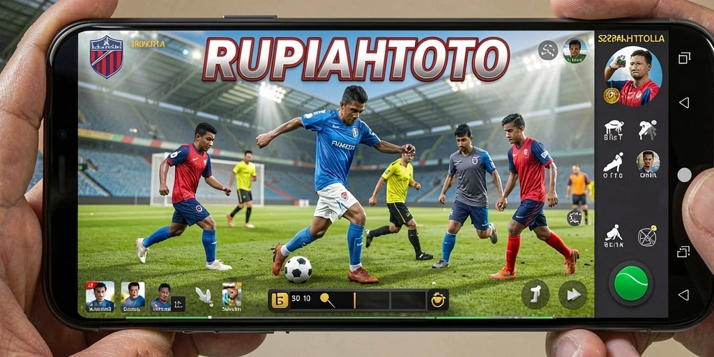 Screenshot RUPIAHTOTO yang menampilkan aksi seru di lapangan.