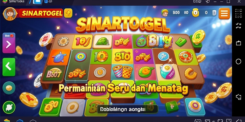 Tampilan gameplay SINARTOGEL yang menarik dan seru.