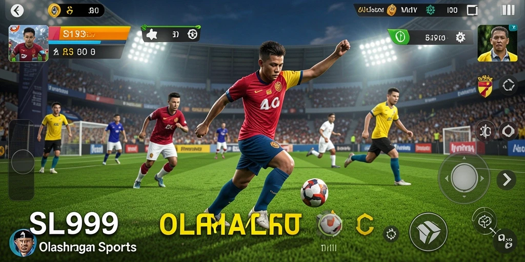 Tampilan gameplay SL999 yang seru dan intens dalam olahraga.