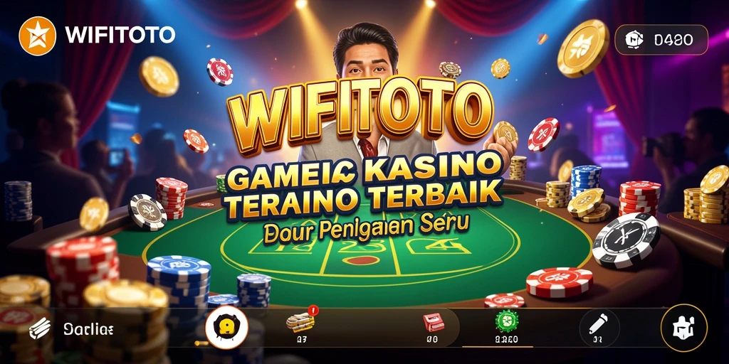 Tangkapan layar WIFITOTO menunjukkan gameplay Kasino yang mengasyikkan dan interaktif.